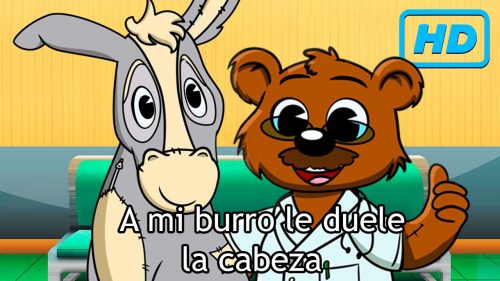 A mi burro le duele la cabeza - Spanishcircles