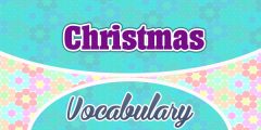 Spanish Christmas Vocabulary