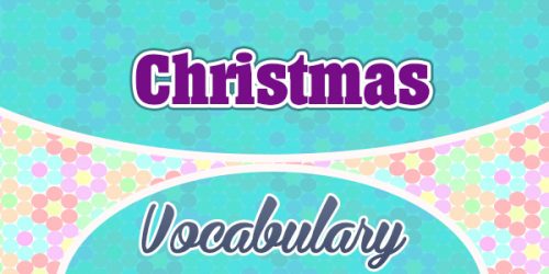 Spanish Christmas Vocabulary