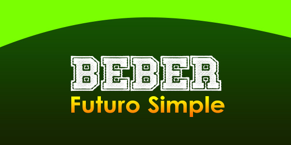 Beber Futuro Simple - Spanishcircles