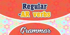 Regular-AR verbs List
