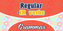 Regular-IR verbs List