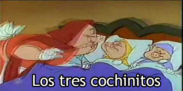 Los tres cochinitos-Spanishcircles