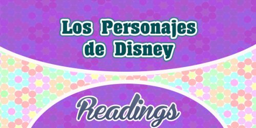 Los Personajes de Disney - readings