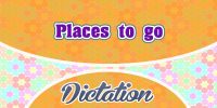 Places to go (sentences)