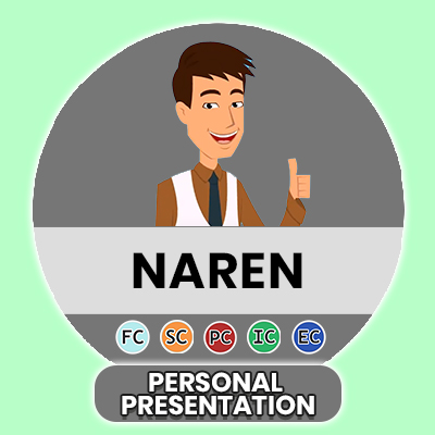 Naren Personal presentation - Spanish Circles