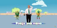 Pongo una mano