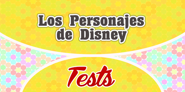 Los Personajes de Disney-Test
