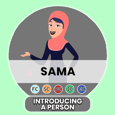 Ella se llama Sama - personal presentation - Spanish Circles