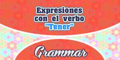Expresiones con el verbo Tener