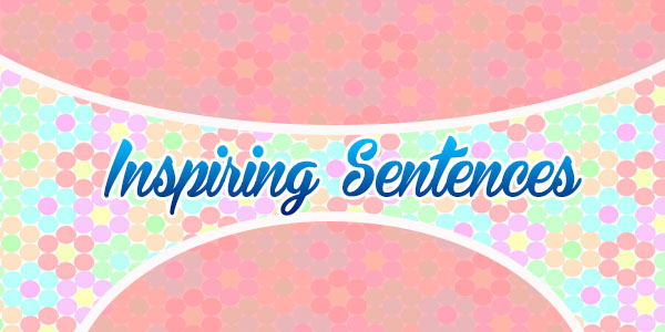 Inspiring Sentences - Spanish Circles