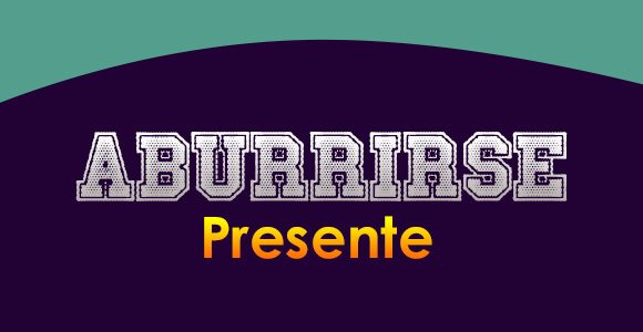 Aburrirse (Presente) - Spanish Circles Conjugation