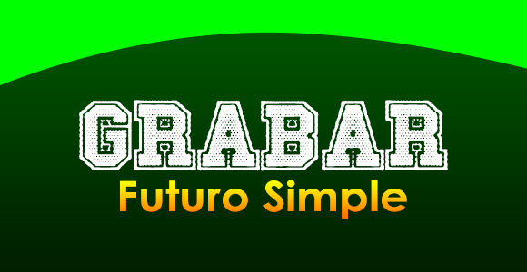 GRABAR (Futuro simple)