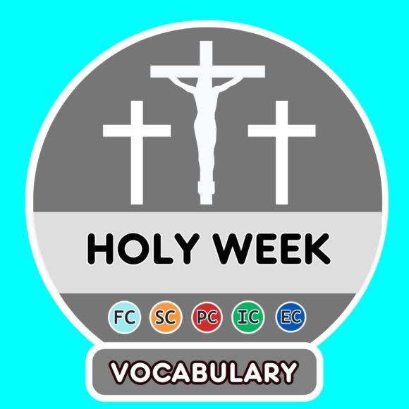 Spanish Holy Week Vocabulary