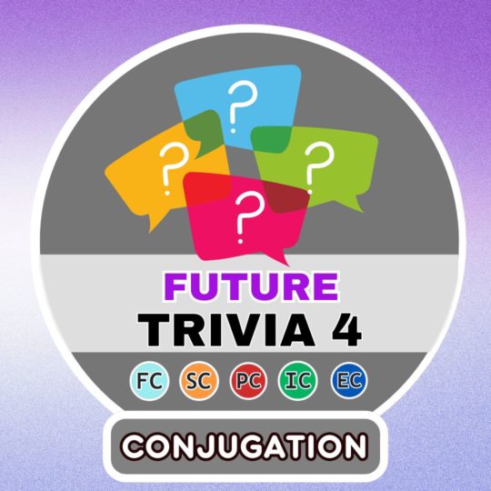 7 Conjugation Questions - Future Part 4