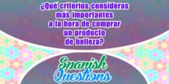 ¿Qué criterios consideras más importantes a la hora de comprar un producto de belleza?