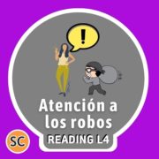 Atención a los robos