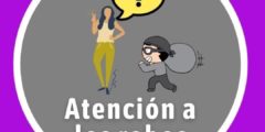 Atención a los robos