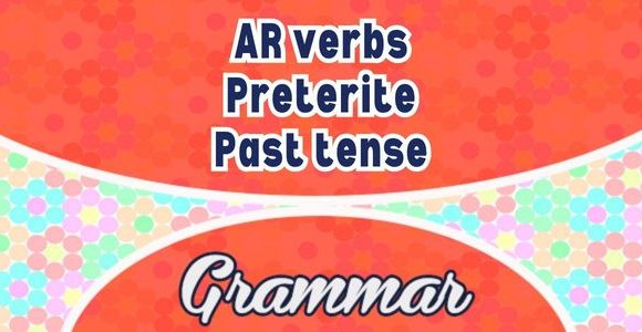 Sentences AR verbs past tense