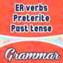 Sentences ER verbs past tense