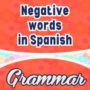 Negative words in Spanish