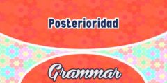Posterioridad Spanish words to express futur tense