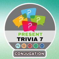 7 Conjugation questions – Present Part 7
