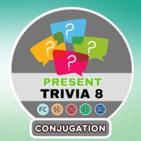 7 Conjugation questions – Present Part 8