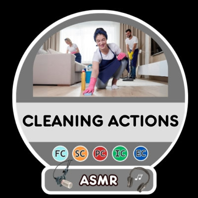 ASMR - Cleaning Actions - Spanish Circles